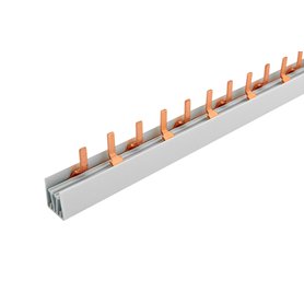 Prop. lišta S-2L-1000/16-1000 V DC, kolík (jazýček), 2pól., 76A,