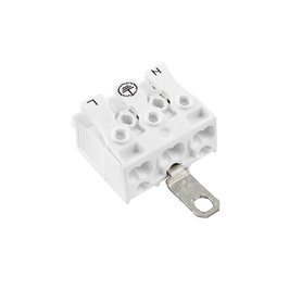 Svorkovnice SLK 3/3 E-SCHR (N-E-L) pro svítidla, bezšroubová, PC, bílá /88167525