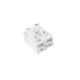 Svorkovnice SLK 3/2 (+ -) pro svítidla, bezšroubová, PC, bílá /88167621