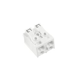 Svorkovnice SLK 3/2 (L2-L3) pro svítidla, bezšroubová, PC, bílá /88167625