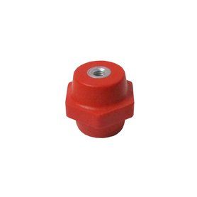 Podpěrný izolátor SI 1312304, výška 30mm, závit M6, klíč 33, U=0,6/0,75 kV AC/DC