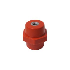 Podpěrný izolátor SI 1312306, výška 35mm, závit M6, klíč 33, U=0,6/0,75 kV AC/DC