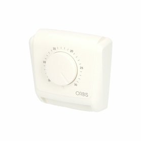 Termostat ORBIS CLIMA ML, pokojový, mechanický, 16A (2,5A), 250V AC