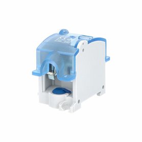 Svorkovnice stoupací OBL 25/16-1, krytá, na DIN/panel, 1pól., 1x 25mm2 a 4x16mm2 Svorkovnice stoupací OBL 25/16-1, krytá, na DIN/panel, 1pól., 1x 25mm2 a 4x16mm2