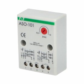 Automat schodišťový ASO-101, 16A, šedý, na povrch, funkce protiblokády