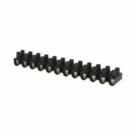 Svorkovnice instalační EKL 3 S, 12x4÷16mm2, T80, PP, černá, povrch. uprav. ocel /88168198