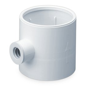 Sběrač kondenzátu s odvodem, pr. 100mm, pr. odvodu cca 20mm, pro pevné i ohebné potrubí. Sběrač kondenzátu s odvodem, pr. 100mm, pr. odvodu cca 20mm, pro pevné i ohebné potrubí.