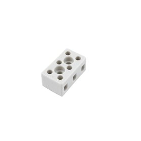 Svorkovnice keramická AK 3/6 A - BI, 3pól., 3x4mm2, 32A, T300, porcelánová (bílá) /3700402 Svorkovnice keramická AK 3/6 A - BI, 3pól., 3x4mm2, 32A, T300, porcelánová (bílá) /3700402
