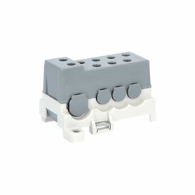 Blok pro rozdělení fází PVBS 250-7, 1pól., AL/CU, 250A, 690V, šedý, na DIN/panel Blok pro rozdělení fází PVBS 250-7, 1pól., AL/CU, 250A, 690V, šedý, na DIN/panel