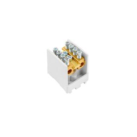 Svorkovnice stoupací HAK/1/25D, nekrytá, 80A, 1pól., 1x25mm2 a 4x16mm2, na DIN