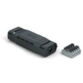 Spojka gelová EVO 04 IP68 s bezš. svo., 5x (2,5÷6mm2), Cu/Al, 0,6/1 kV