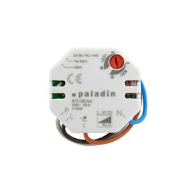 Stmívač osvětlení PALADIN 873030 LED - pro LED, montáž pod spínač č. 1/0