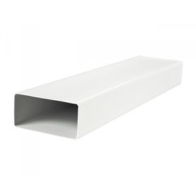 Potrubí VENTS 8015 - 1,5m/60x204mm PVC, vzduchotechnické