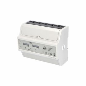 Elektroměr EDIN 372M, 100A, 7mod., mechanický číselník, 3-fáz., 2-tar., podružný