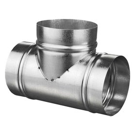 VENTS TM 100Zn vzduchovod kovový-Spojka T 3x100mm
