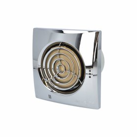 Ventilátor VENTS 100 QUIET Chrome snížená hlučnost