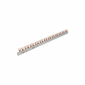 Prop. lišta G-2L-1000/10, vidlička, 2pól., 63A, rozteč 17,8mm, země původu CN