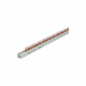Prop. lišta G-L1+N-L2+N-L3+N-1000/16C, vidlička, 4pól., 80A, rozteč 17,8mm, země původu CN