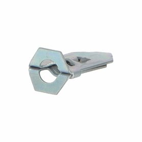 Hmoždinka kovová FL - pozinkovaná, rozměr: 10x12x30 mm (VxŠxH), pro vruty pr. 3,5 - 4,5 mm