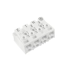 Svorkovnice SLK 3/4 EN 12 pro svítidla, bezšroubová, PC, bílá /88713740