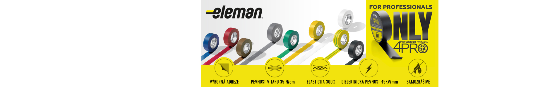 Izolační pásky 4PRO