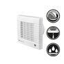 Ventilátory do koupelny/WC - s vícero funkcemi